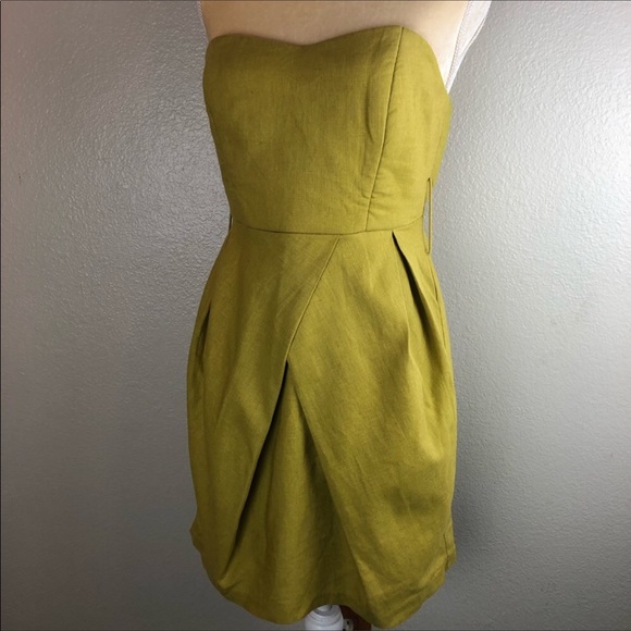 Alythea Dresses & Skirts - Alythea strapless linen dress